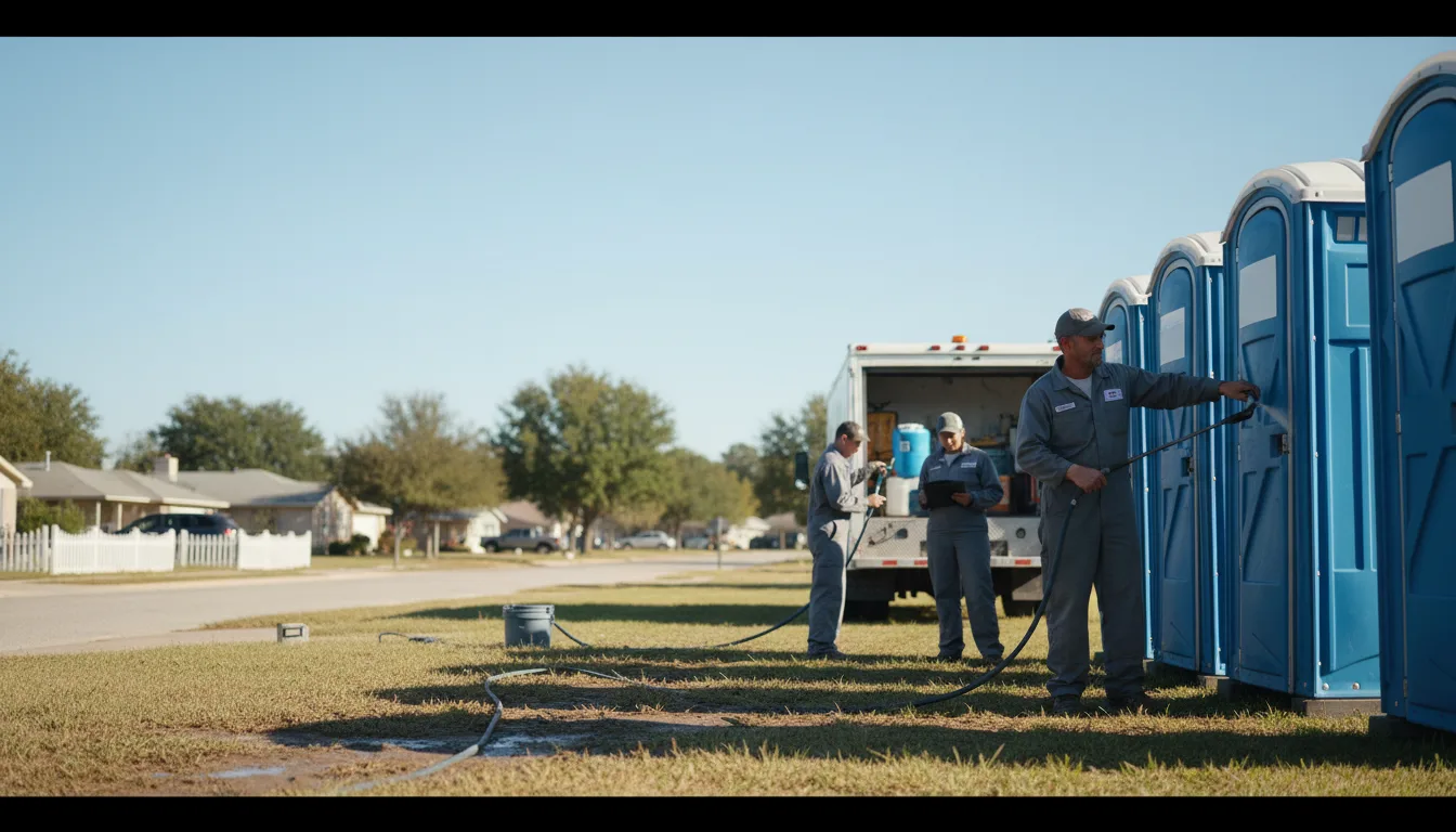 Long-Term Portable Toilet Rental in Champaign, IL near me